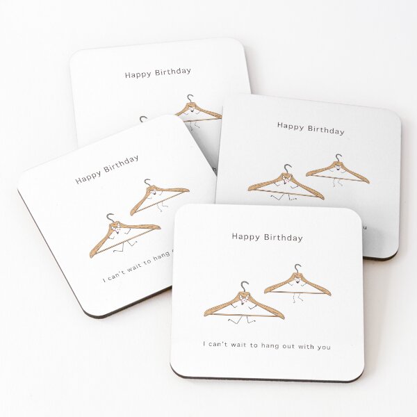 Item preview, Happy birthday, hang out with you design designed and sold by By The Moon.