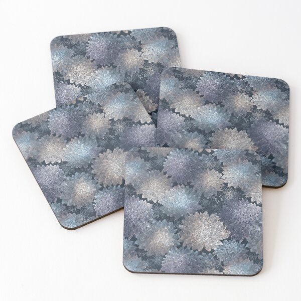Item preview, Classic Dahlias - Flower Floral Pattern  - Secret Santa Gifts designed and sold by RoyalStarsPatts.