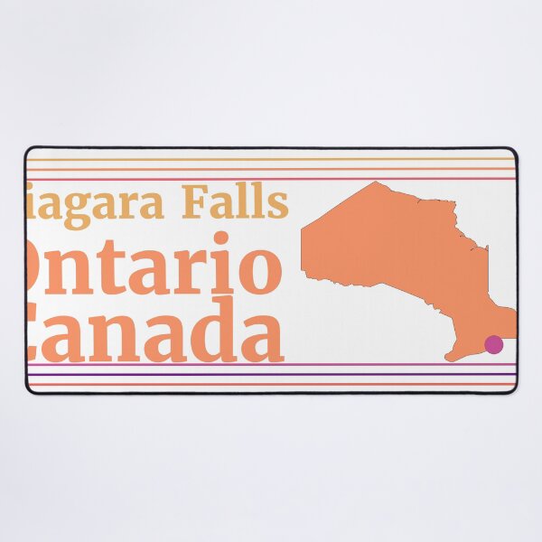 Item preview, Niagara Falls Ontario Canada City Marked On Map designed and sold by TheIconSmith.