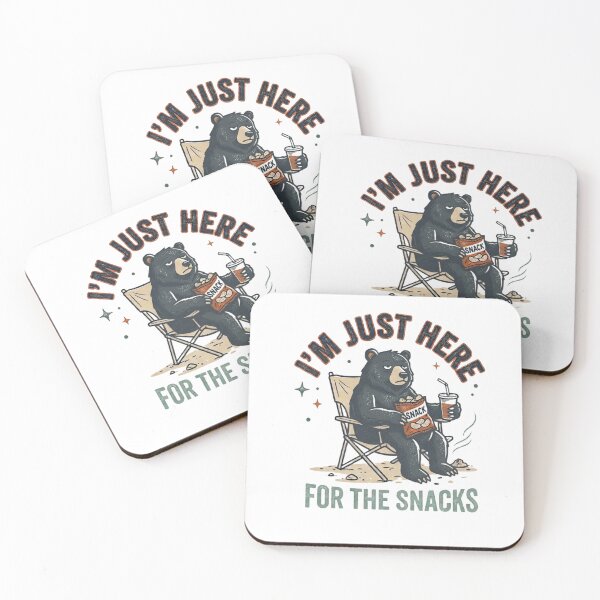 Item preview, I'm Just Here for the Snacks designed and sold by WesWay.