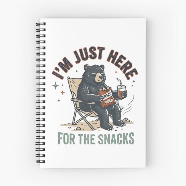 Item preview, I'm Just Here for the Snacks designed and sold by WesWay.