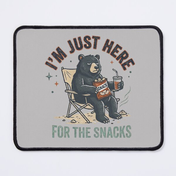 Item preview, I'm Just Here for the Snacks designed and sold by WesWay.