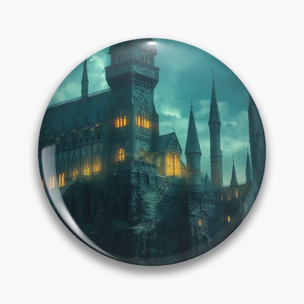 Item preview, Mysterious Castle at Night designed and sold by StudioForge.