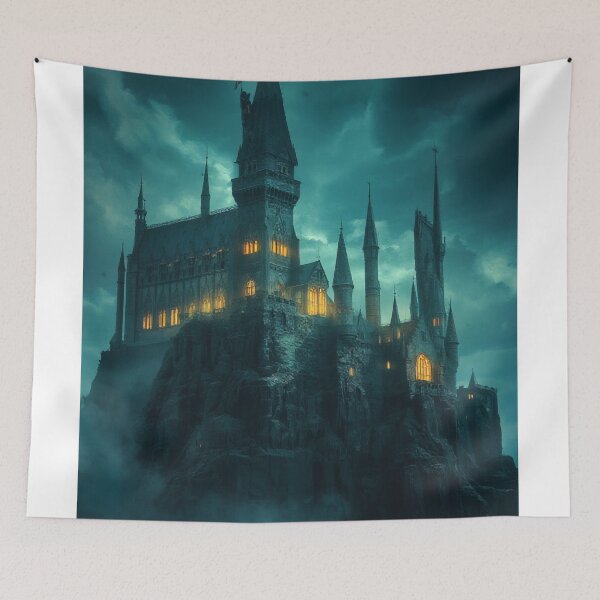 Item preview, Mysterious Castle at Night designed and sold by StudioForge.