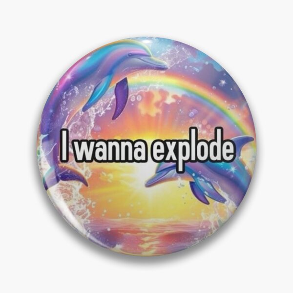 Artikelvorschau, Ich will explodieren Meme entworfen und verkauft von CatsCritterDesigns .