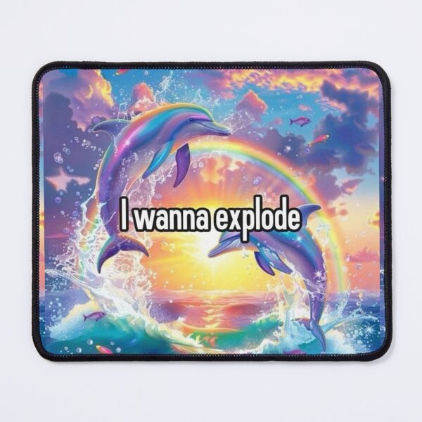 Item preview, i wanna explode meme designed and sold by CatsCritterDesigns .