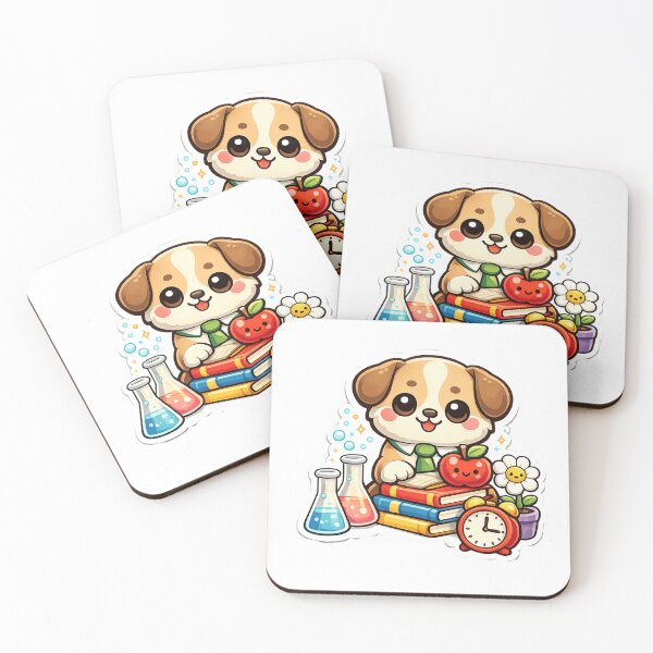 Item preview, Cute Teacher Puppy Sticker | Kawaii School Dog Gift designed and sold by Pixanova.