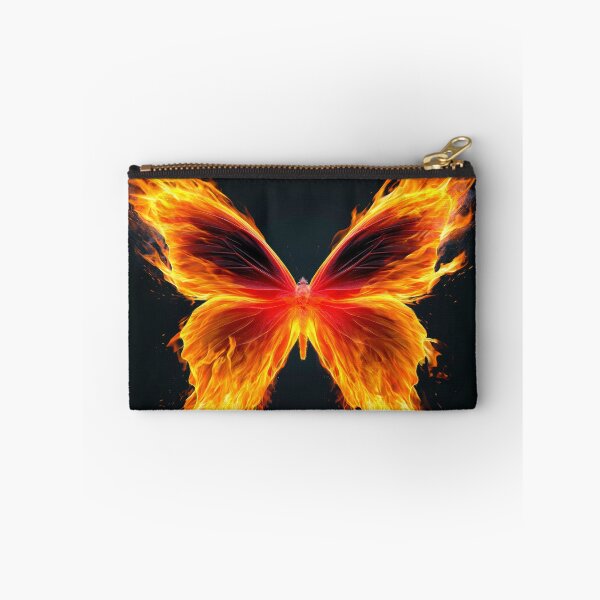Item preview, Fire Butterfly - Fiery Nature Fantasy Art Design 2 designed and sold by WordPlayStudio.