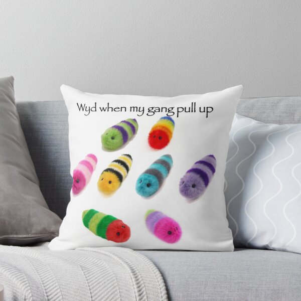 Item preview, wyd when my gang pull up caterpillar meme designed and sold by CatsCritterDesigns .