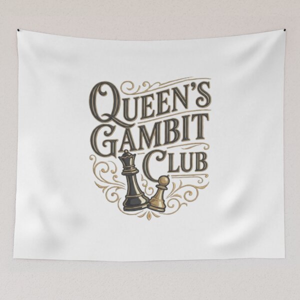 Item preview, Queen's Gambit Club Vintage Chess Design – Chess Player T-Shirt | Chess Lover Gift designed and sold by KnightVibe.