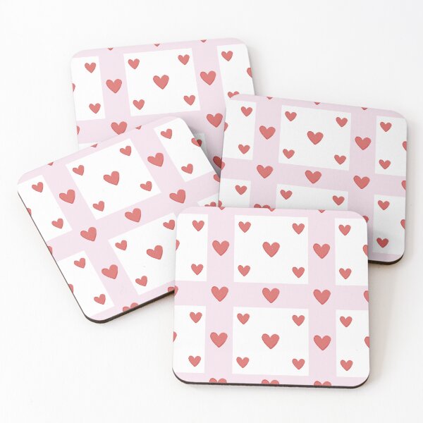 Item preview, Playful Heart Tile Pattern For Cute Romantic Creations Everywhere designed and sold by EL-Lebedenko.
