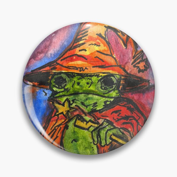 Item preview, Fantasy Whimsical Wizard Frog  designed and sold by Divienjj.