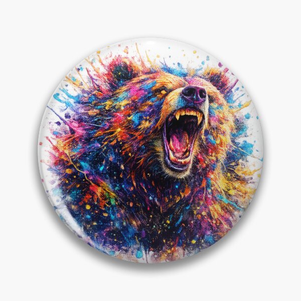 Item preview, Paint Explosion Bear designed and sold by PeterPunkt.