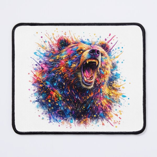 Item preview, Paint Explosion Bear designed and sold by PeterPunkt.