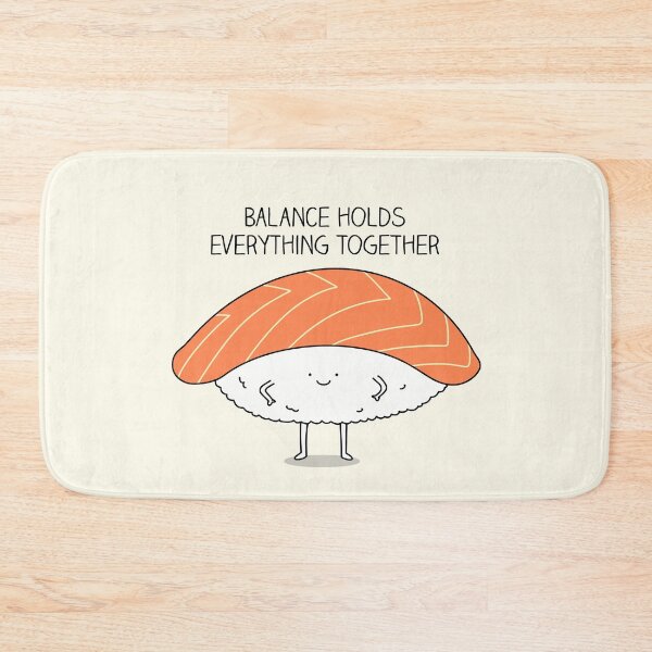 Item preview, Sushi - Balance holds everything together designed and sold by Milkyprint.