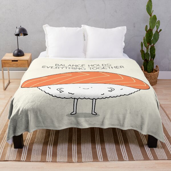 Item preview, Sushi - Balance holds everything together designed and sold by Milkyprint.