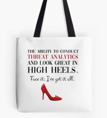 Security Power Heels Tote Bag
