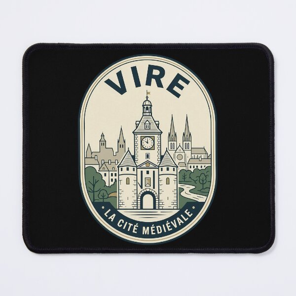 Item preview, Vire Normandy France Vintage Travel Emblem designed and sold by k3rstman1.