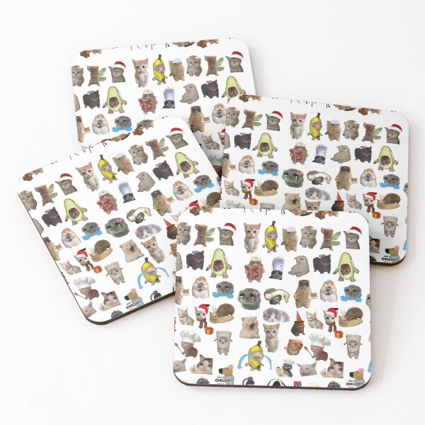 Item preview, cat memes designed and sold by CatsCritterDesigns .