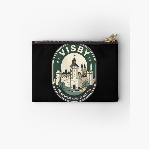 Item preview, Medieval Visby Gotland Sweden Vintage Travel Emblem designed and sold by k3rstman1.
