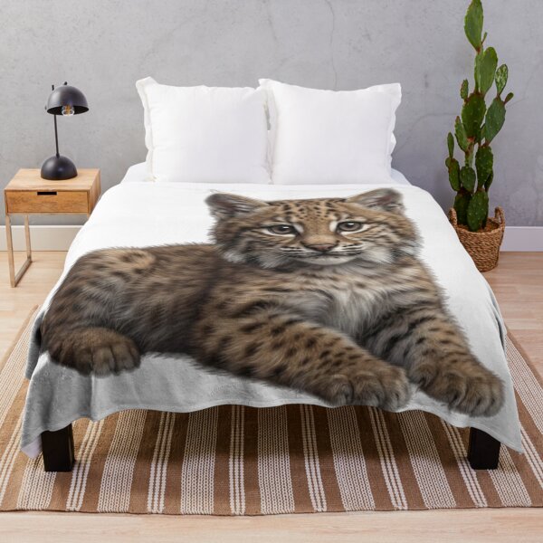 Aperçu de l'œuvre Bébé lynx roux créée et vendue par T's&such.