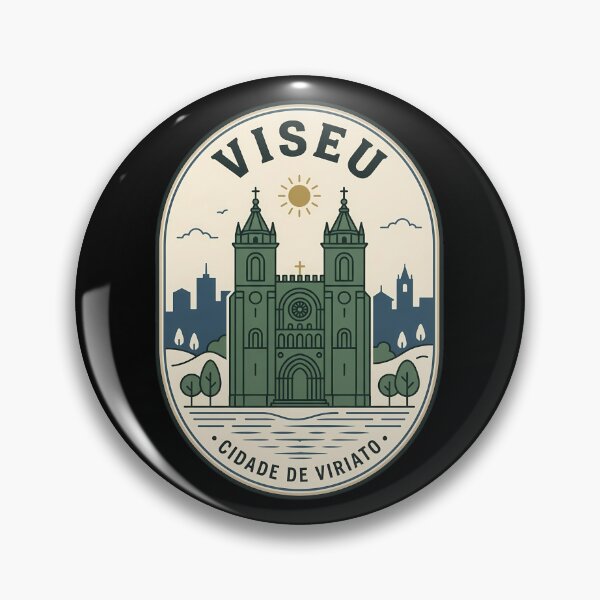 Item preview, Viseu Portugal Cidade de Viriato Vintage Travel Emblem designed and sold by k3rstman1.