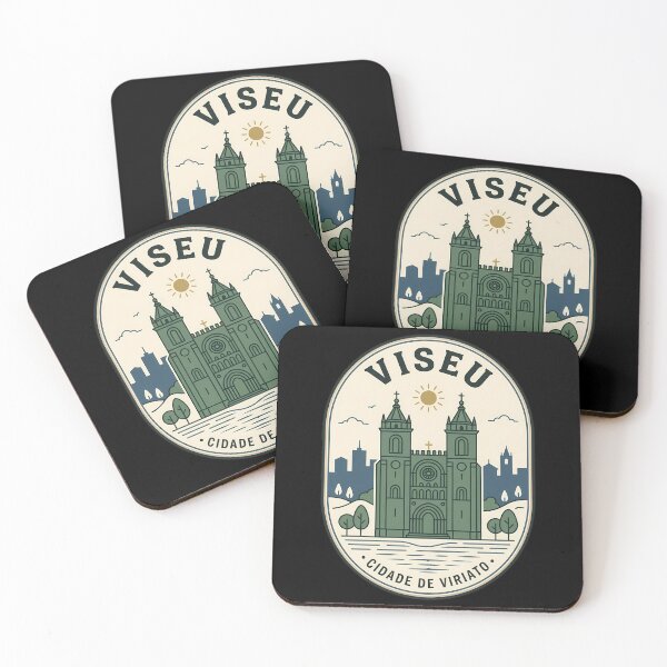 Item preview, Viseu Portugal Cidade de Viriato Vintage Travel Emblem designed and sold by k3rstman1.