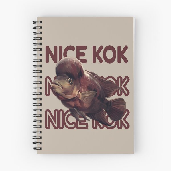 Item preview, Funny Nice Kok Flowerhorn Cichlid Art designed and sold by MythicCotton.