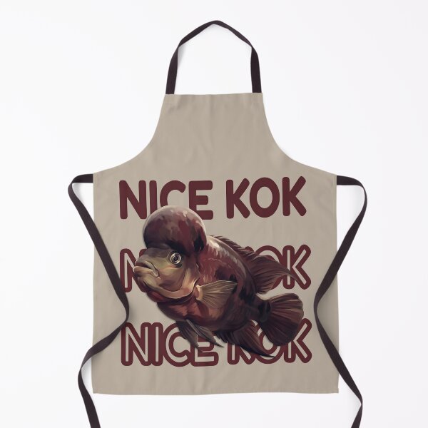 Item preview, Funny Nice Kok Flowerhorn Cichlid Art designed and sold by MythicCotton.