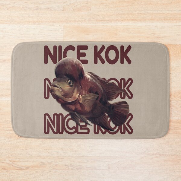 Item preview, Funny Nice Kok Flowerhorn Cichlid Art designed and sold by MythicCotton.