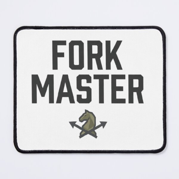 Item preview, Fork Master Chess Design – Funny Chess Player Gift | Knight Fork Strategy T-Shirt for Chess Lovers designed and sold by KnightVibe.