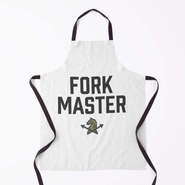 Item preview, Fork Master Chess Design – Funny Chess Player Gift | Knight Fork Strategy T-Shirt for Chess Lovers designed and sold by KnightVibe.