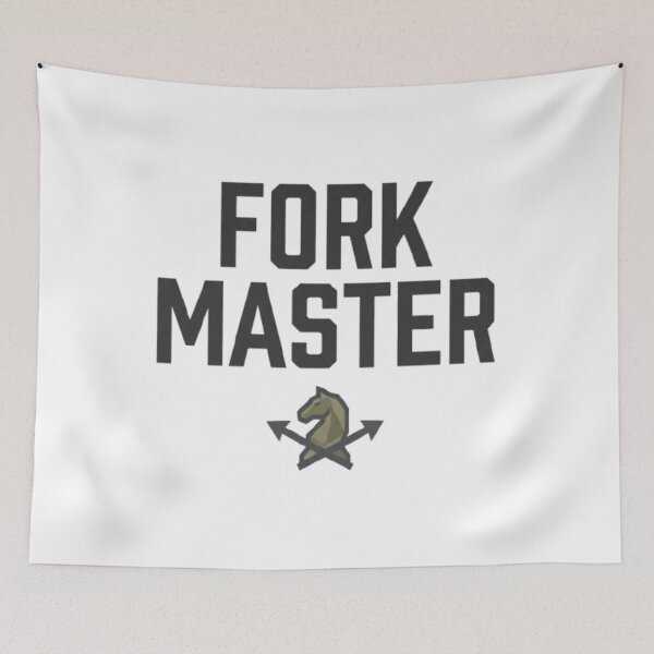 Item preview, Fork Master Chess Design – Funny Chess Player Gift | Knight Fork Strategy T-Shirt for Chess Lovers designed and sold by KnightVibe.