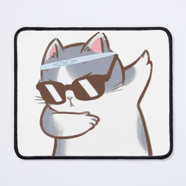 Item preview, Funny Cat With Glasses Doing a Dab designed and sold by tedrify.