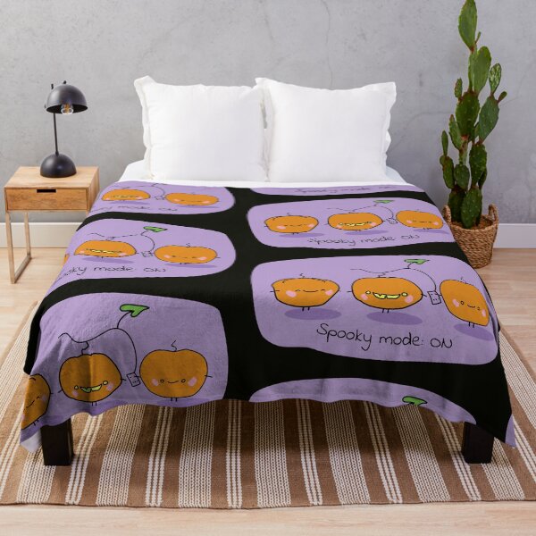 Item preview, Spooky Mode ON Cute Kawaii Halloween Pumpkins designed and sold by JOCSTOCK.