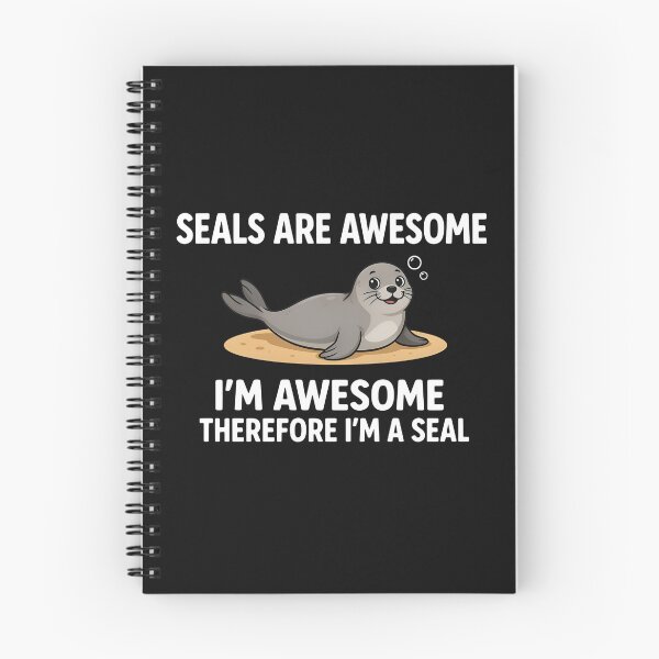 Item preview, Seals Are Awesome Funny Seal  designed and sold by dragonbol023.