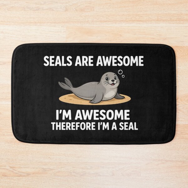 Item preview, Las focas son geniales Foca divertida designed and sold by dragonbol023.