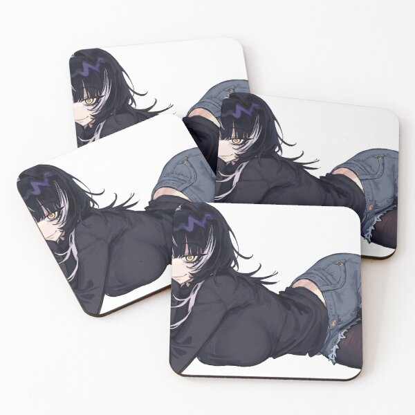 Item preview, Goth anime girl | anime waifu  designed and sold by Weebsnation666.