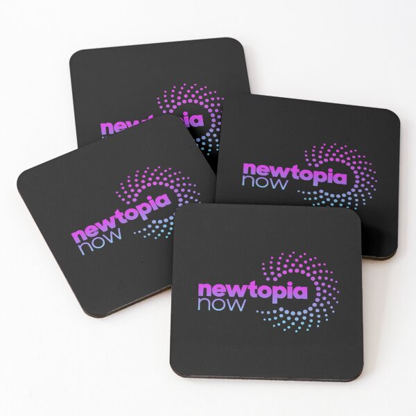 Item preview, Newtopia Now Black Background designed and sold by HayaasBoutique.