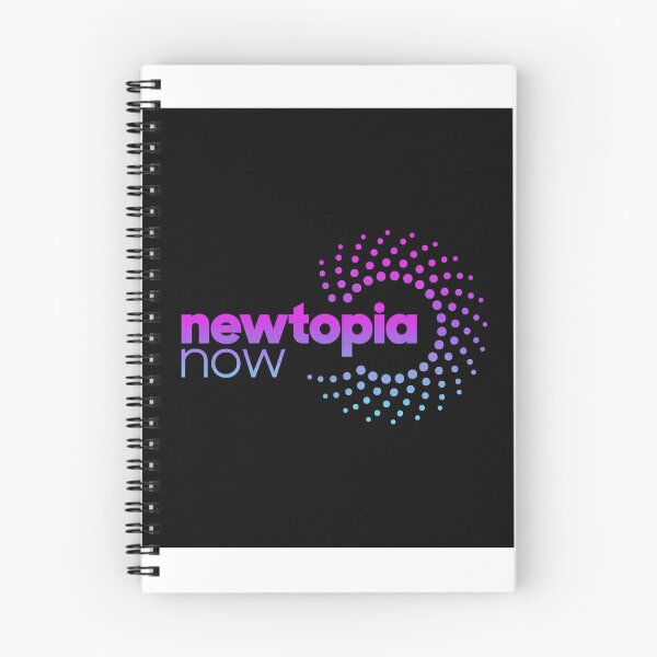 Item preview, Newtopia Now Black Background designed and sold by HayaasBoutique.