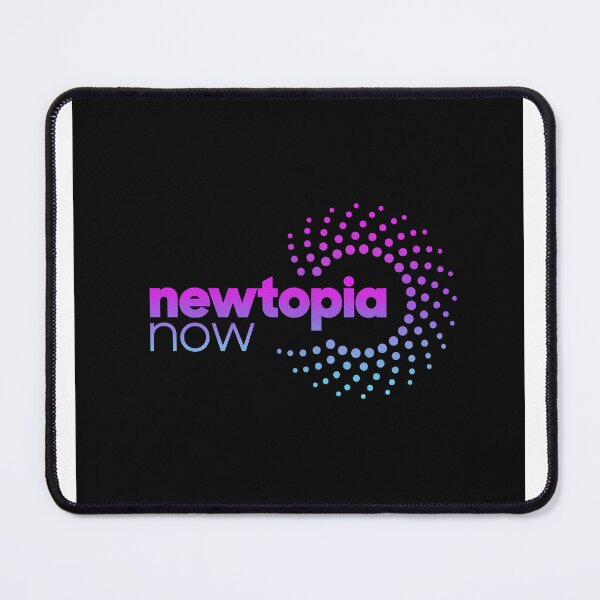 Item preview, Newtopia Now Black Background designed and sold by HayaasBoutique.
