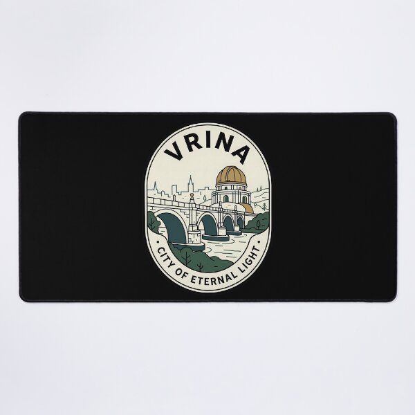 Item preview, Vrina City Eternal Light Vintage Travel Emblem designed and sold by k3rstman1.
