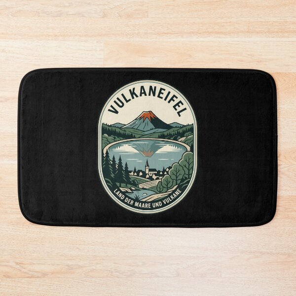 Item preview, Vulkaneifel Germany Nature Vintage Travel Emblem designed and sold by k3rstman1.
