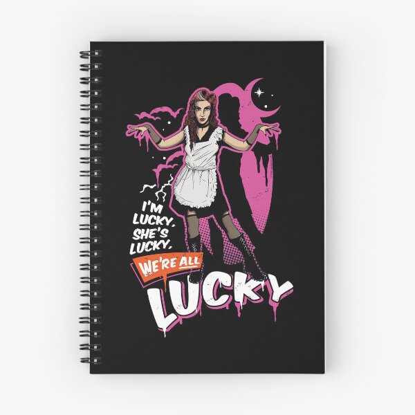 Item preview, Rocky Horror Show Magenta We're All Lucky Quote designed and sold by All-And-Every.
