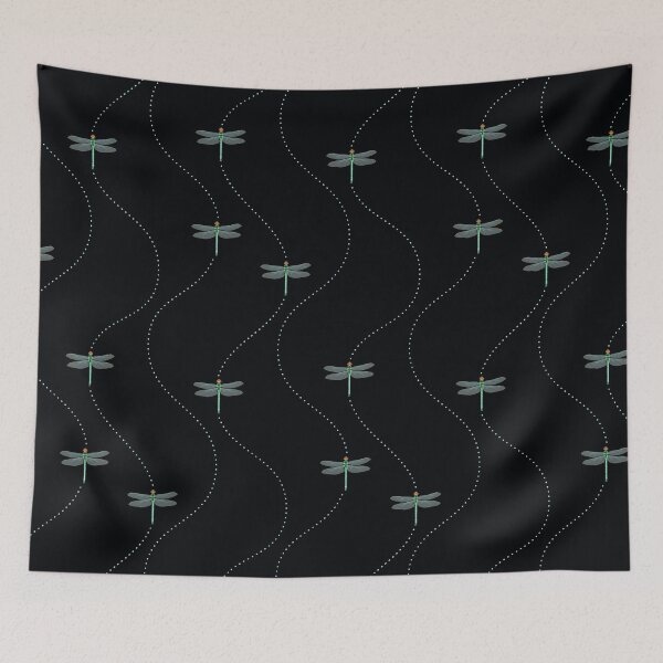 Item preview, turquoise dragonfly on the move designed and sold by kobyakov.