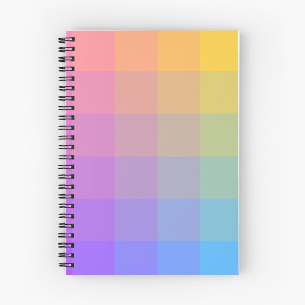 Item preview, Minimalist Color Grid Gradient Matrix Art designed and sold by drTerrens.