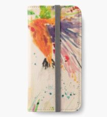 Kingfisher and Foxglove iPhone Wallet/Case/Skin