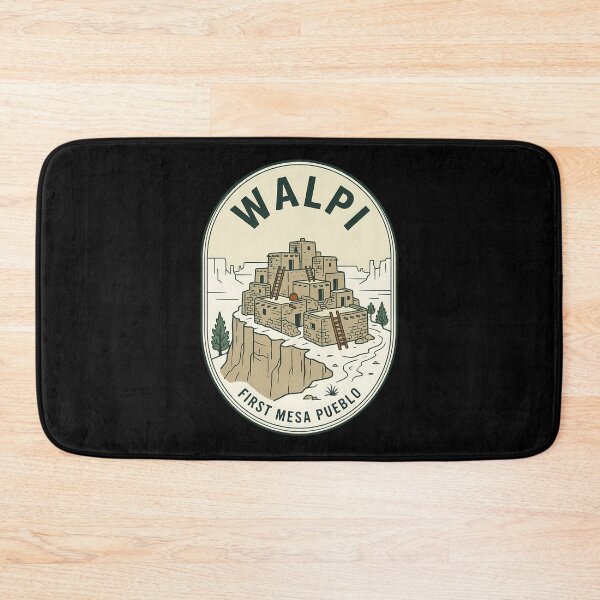 Item preview, Walpi First Mesa Pueblo Vintage Travel Emblem designed and sold by k3rstman1.