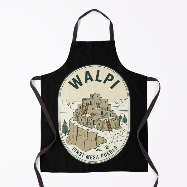 Artikelvorschau, Walpi First Mesa Pueblo Vintage Reiseemblem entworfen und verkauft von k3rstman1.