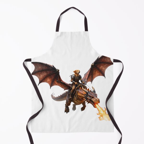 Item preview, Epic Fantasy Dragon Rider - Fire Breathing Dragon designed and sold by GoldenPaw Society.